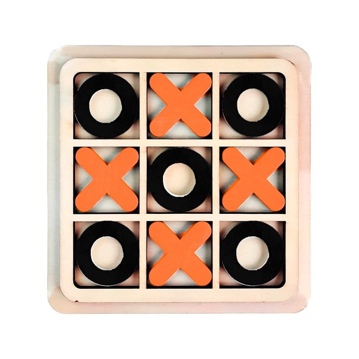 Juego De Mesa Madera Mini Triqui Didactico Interactivo Niños
