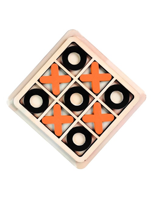 Juego De Mesa Madera Mini Triqui Didactico Interactivo Niños