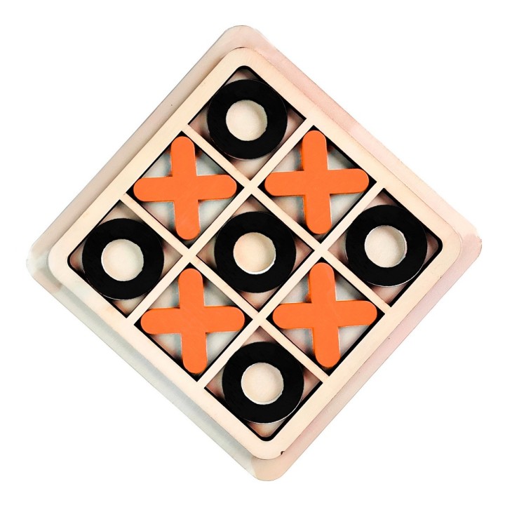 Juego De Mesa Madera Mini Triqui Didactico Interactivo Niños
