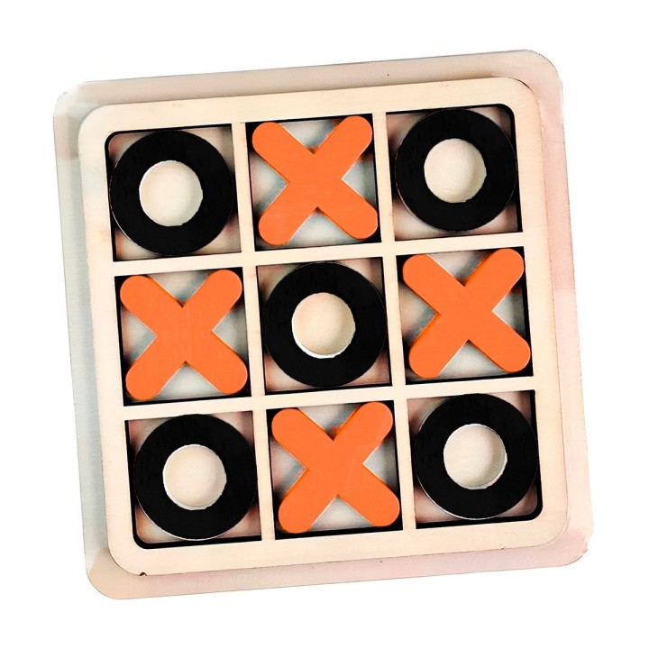 Juego De Mesa Madera Mini Triqui Didactico Interactivo Niños