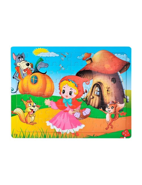 Rompecabezas Madera Interactivo Aprendizaje Personaje Figura