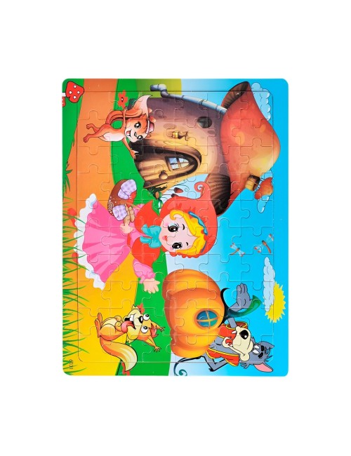 Rompecabezas Madera Interactivo Aprendizaje Personaje Figura
