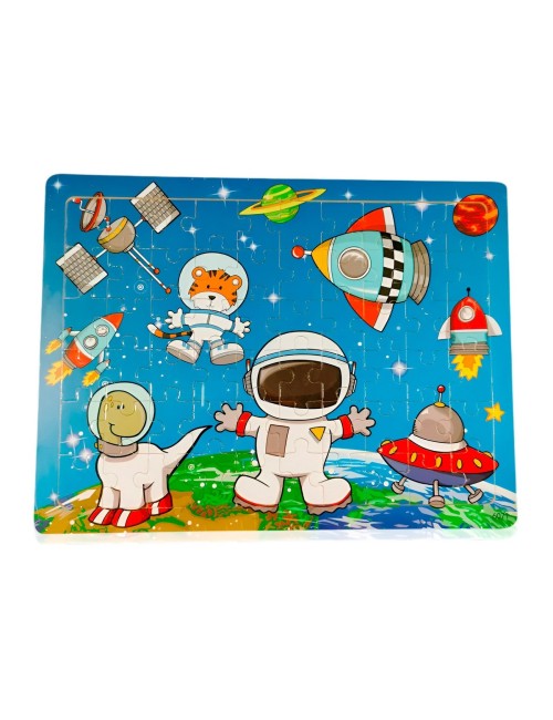 Rompecabezas Madera Interactivo Aprendizaje Personaje Figura