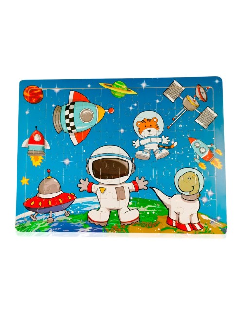 Rompecabezas Madera Interactivo Aprendizaje Personaje Figura