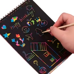 Libreta Agenda Magica Figuras Multicolor Interactiva Unisex