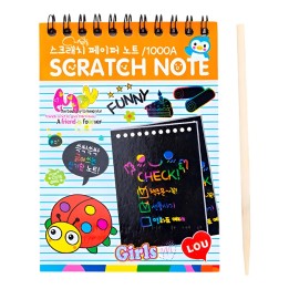 Libreta Agenda Magica Figuras Multicolor Interactiva Unisex