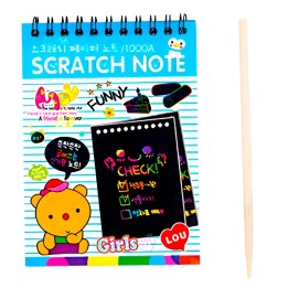 Libreta Agenda Magica Figuras Multicolor Interactiva Unisex