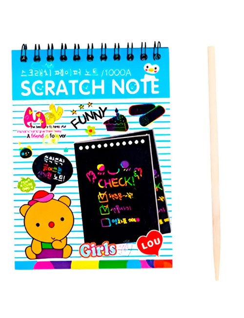 Libreta Agenda Magica Figuras Multicolor Interactiva Unisex