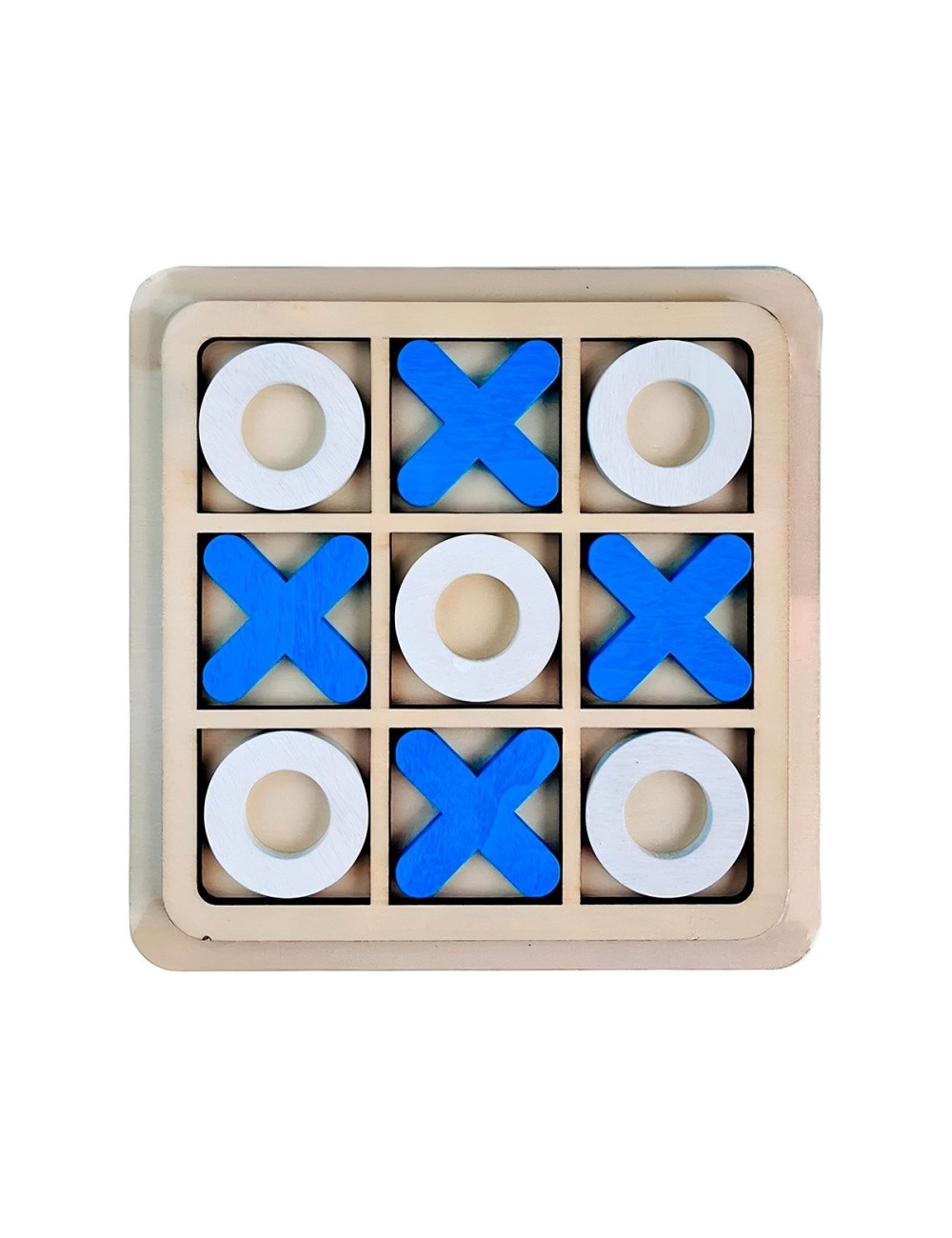 Juego De Mesa Madera Grande Triqui Didactico Interactivo