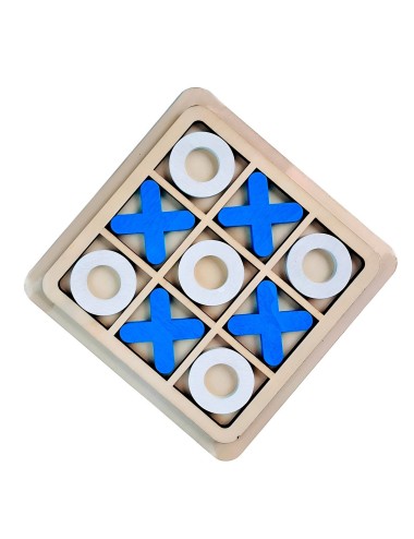 Juego De Mesa Madera Grande Triqui Didactico Interactivo
