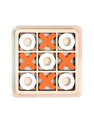 Juego De Mesa Madera Grande Triqui Didactico Interactivo