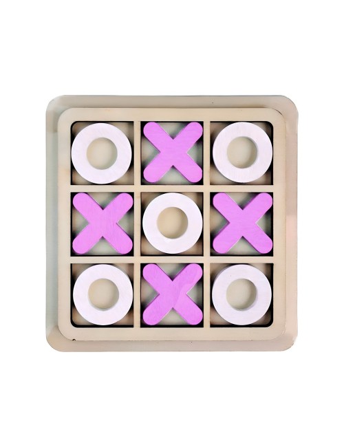 Juego De Mesa Madera Grande Triqui Didactico Interactivo