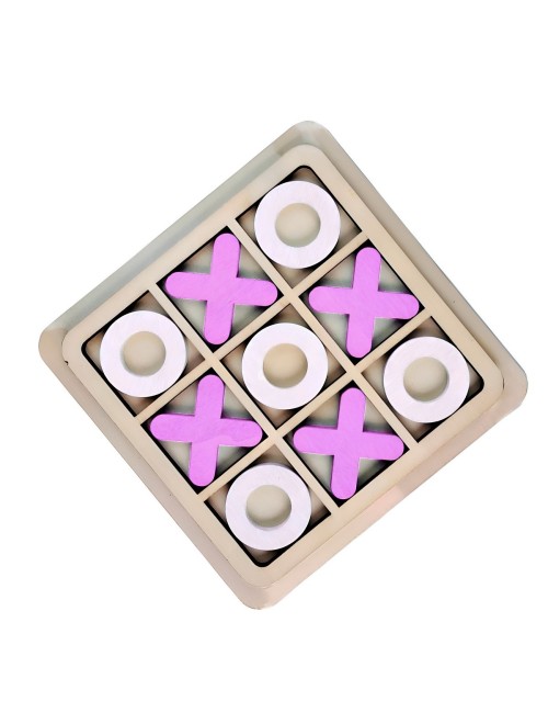 Juego De Mesa Madera Grande Triqui Didactico Interactivo