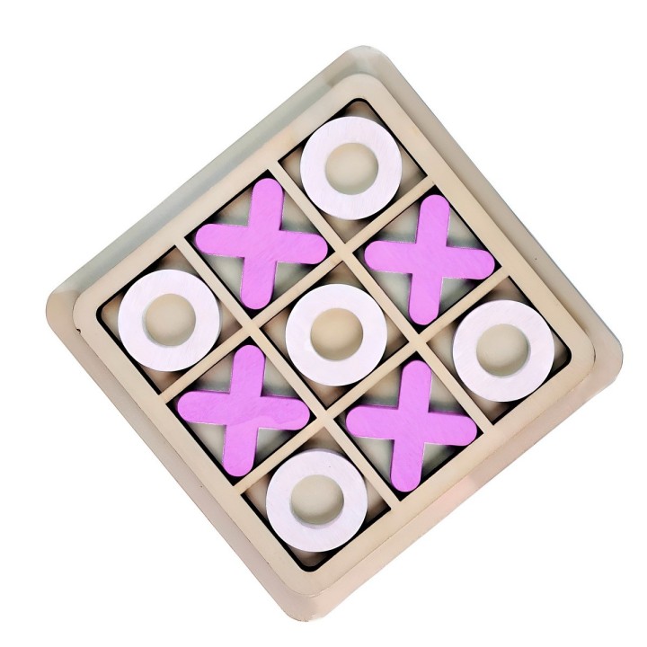 Juego De Mesa Madera Grande Triqui Didactico Interactivo