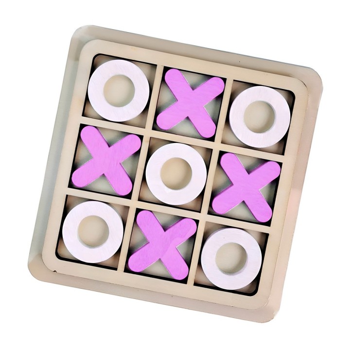Juego De Mesa Madera Grande Triqui Didactico Interactivo