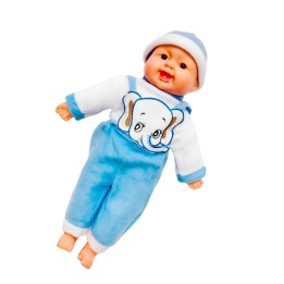 Muñeco Bebe Pijama Braga Con Figura Juguete Interactivo