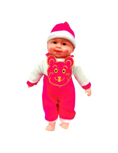 Muñeco Bebe Pijama Braga Con Figura Juguete Interactivo