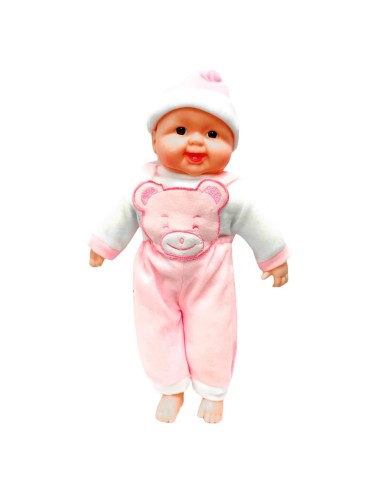 Muñeco Bebe Pijama Braga Con Figura Juguete Interactivo