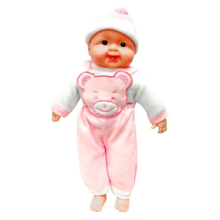 Muñeco Bebe Pijama Braga Con Figura Juguete Interactivo