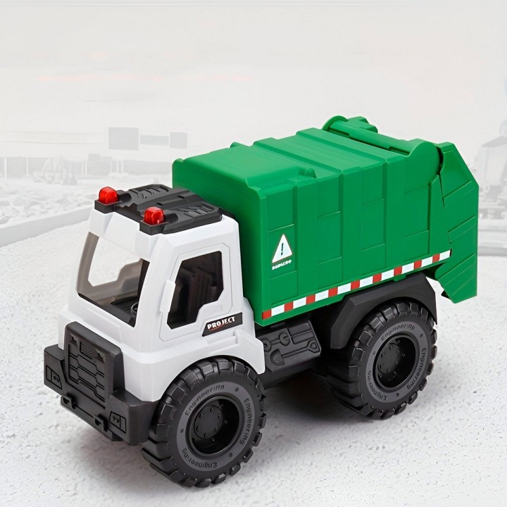 Camion Carro Recoleccion Juguete Realista Interactivo Niños