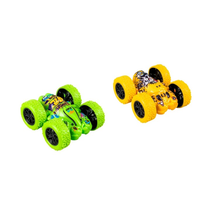 Carro Monster Insector Araña Multicolor Juguete X 4 Unidades