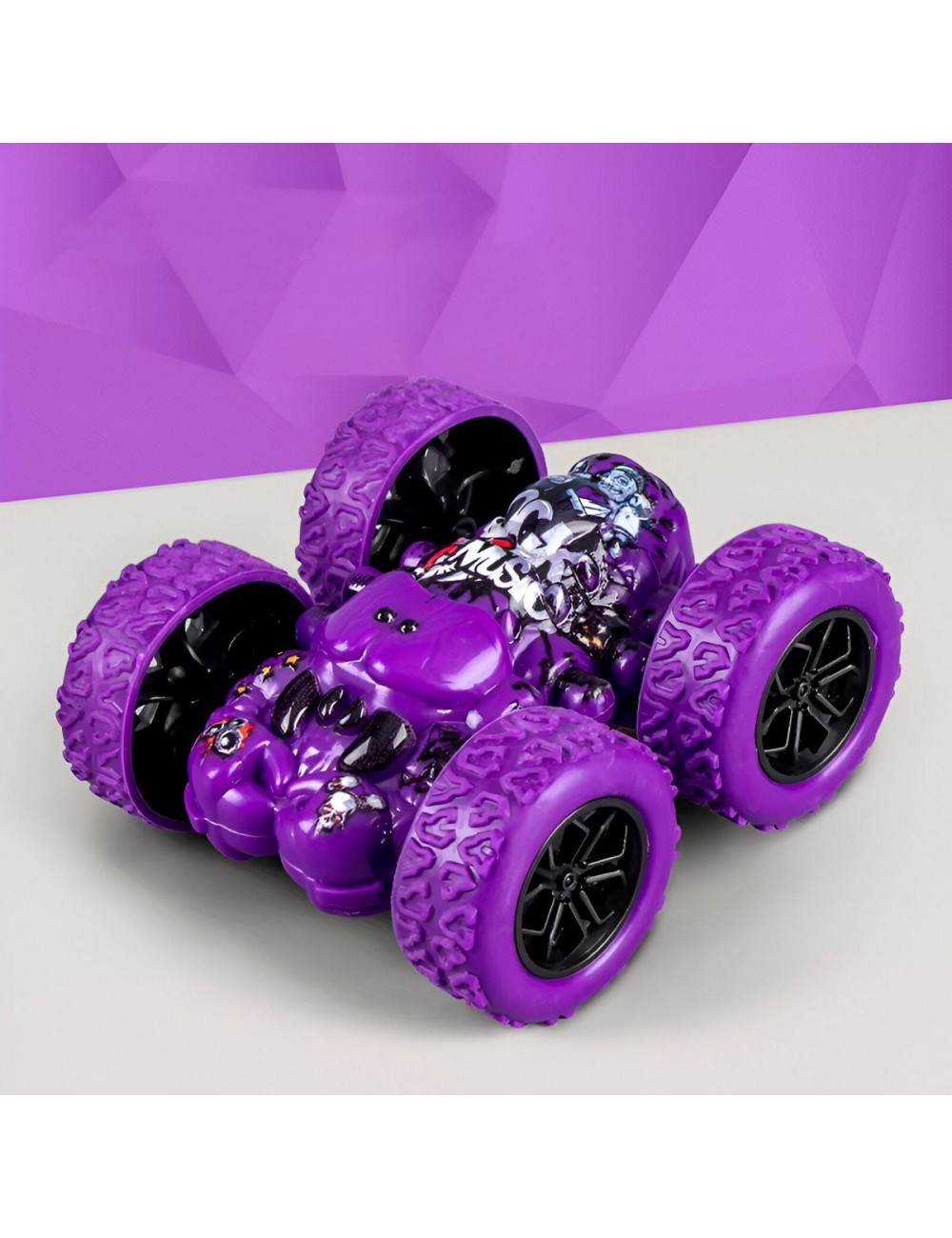 Carro Monster Insector Araña Multicolor Juguete X 4 Unidades