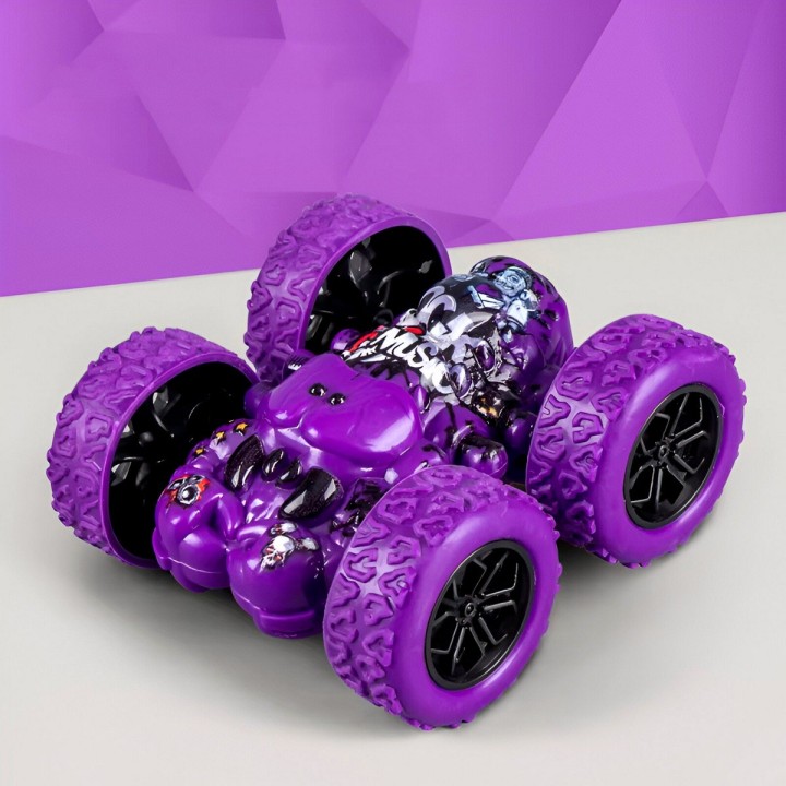 Carro Monster Insector Araña Multicolor Juguete X 4 Unidades