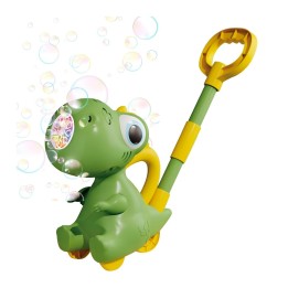 Burbujero Dinosaurio Recargable Andadera Juguete Interactivo