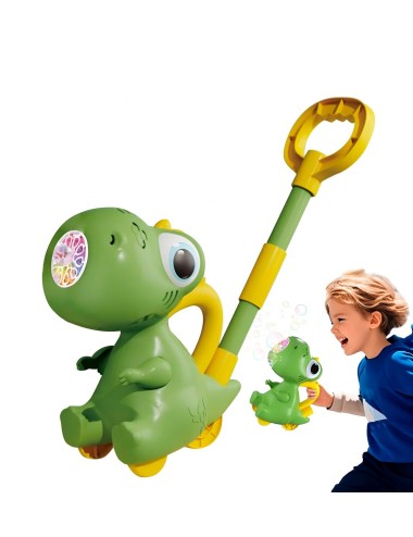 Burbujero Dinosaurio Recargable Andadera Juguete Interactivo
