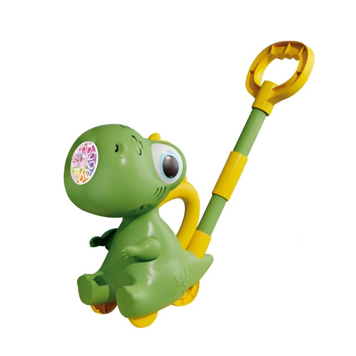 Burbujero Dinosaurio Recargable Andadera Juguete Interactivo