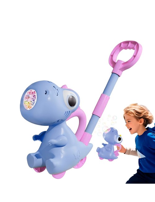 Burbujero Dinosaurio Recargable Andadera Juguete Interactivo