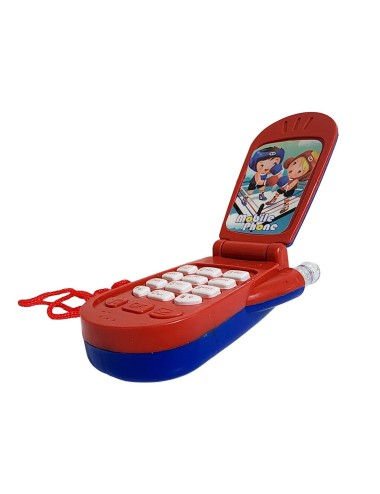 Teléfono Celular Juguete Musical Niño Deportes + Bateria