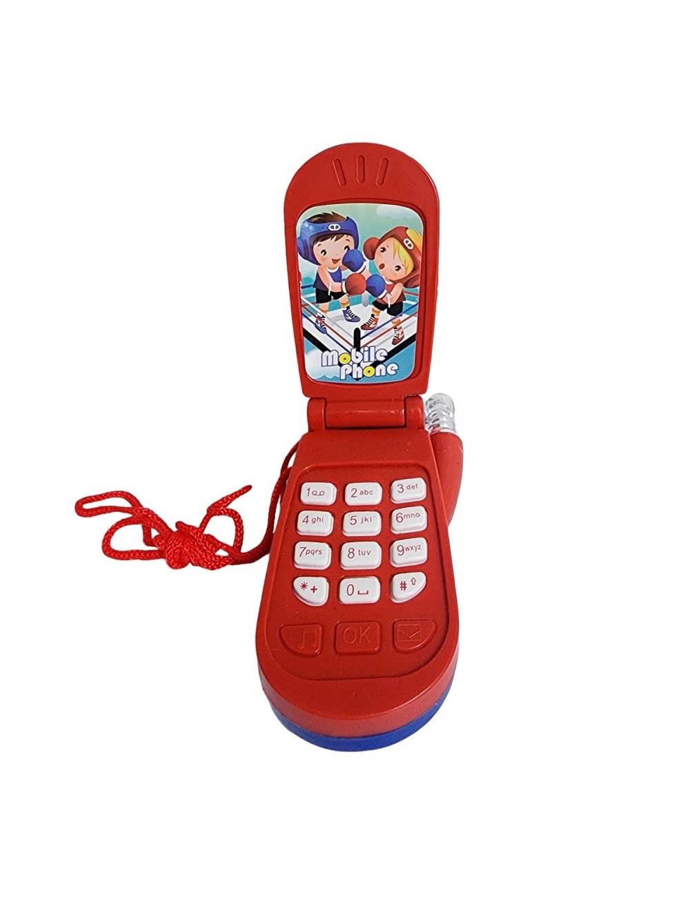 Teléfono Celular Juguete Musical Niño Deportes + Bateria