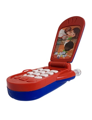 Teléfono Celular Juguete Musical Niño Deportes + Bateria