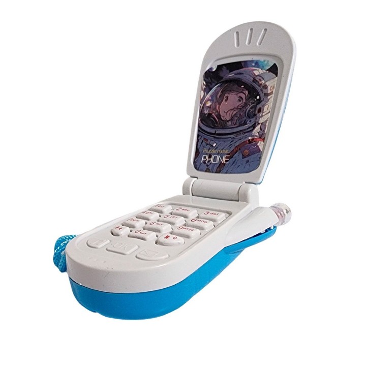 Teléfono Celular Juguete Musical Niño Astronauta + Bateria
