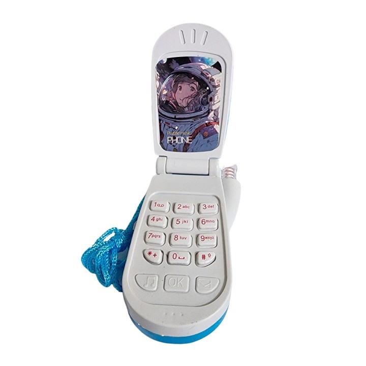 Teléfono Celular Juguete Musical Niño Astronauta + Bateria