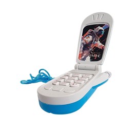 Teléfono Celular Juguete Musical Niño Astronauta + Bateria