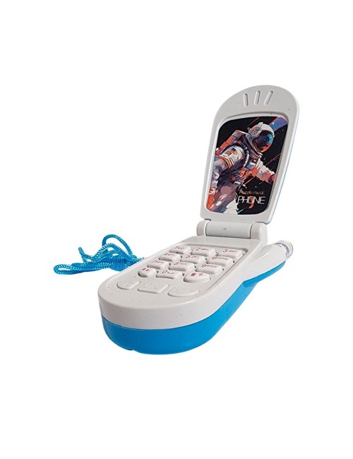 Teléfono Celular Juguete Musical Niño Astronauta + Bateria