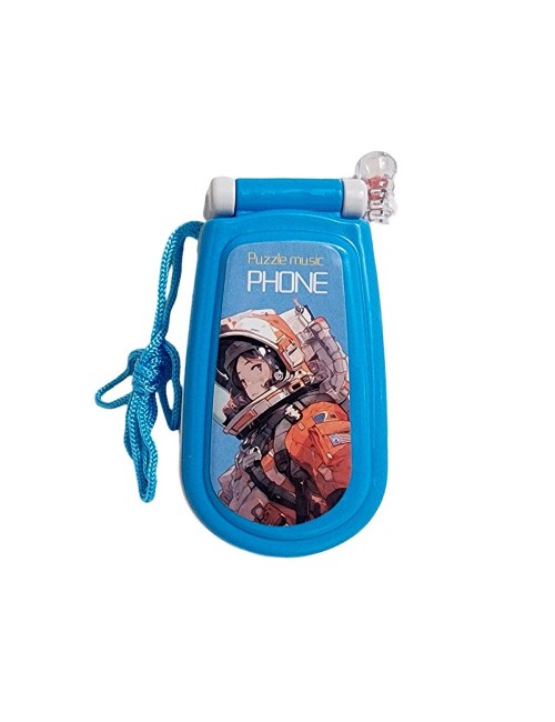 Teléfono Celular Juguete Musical Niño Astronauta + Bateria