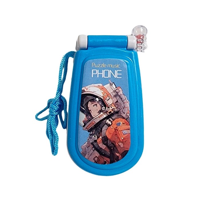 Teléfono Celular Juguete Musical Niño Astronauta + Bateria
