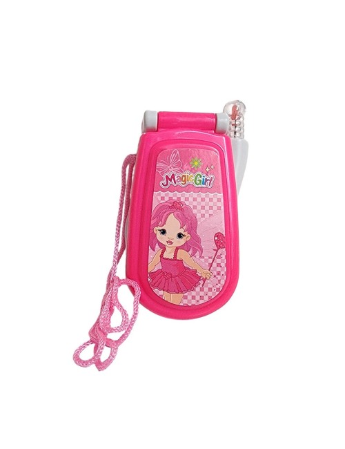 Teléfono Celular Juguete Musical Niña Princesa + Bateria