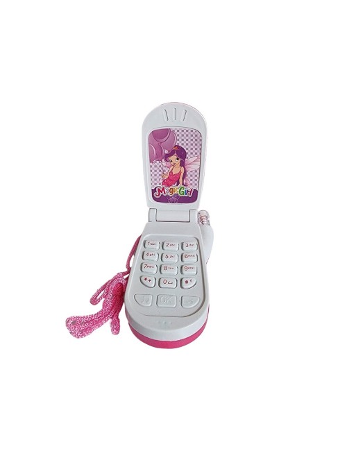 Teléfono Celular Juguete Musical Niña Princesa + Bateria