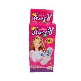 Teléfono Celular Juguete Musical Niña Muñeca + Bateria