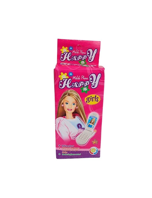 Teléfono Celular Juguete Musical Niña Muñeca + Bateria