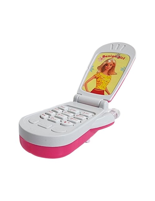 Teléfono Celular Juguete Musical Niña Muñeca + Bateria