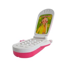 Teléfono Celular Juguete Musical Niña Muñeca + Bateria