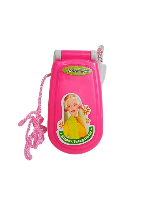 Teléfono Celular Juguete Musical Niña Muñeca + Bateria