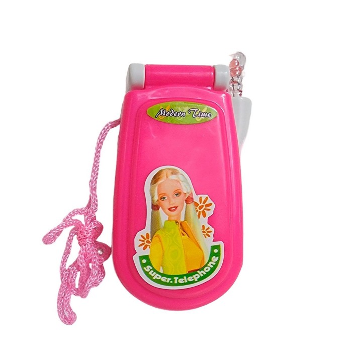 Teléfono Celular Juguete Musical Niña Muñeca + Bateria
