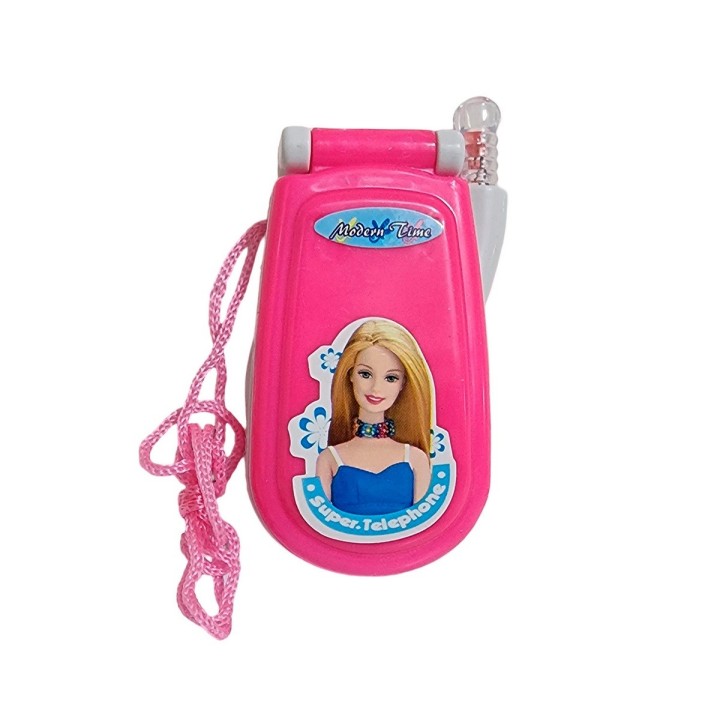 Teléfono Celular Juguete Musical Niña Muñeca + Bateria