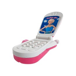Teléfono Celular Juguete Musical Niña Muñeca + Bateria